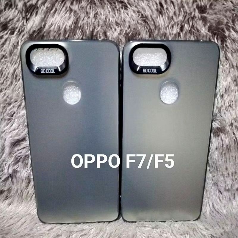 CASE IMD HYBRID SILICON OPPO F7 / F5 SOFTCASE IMD HYBRID PLATE HOLOGRAM