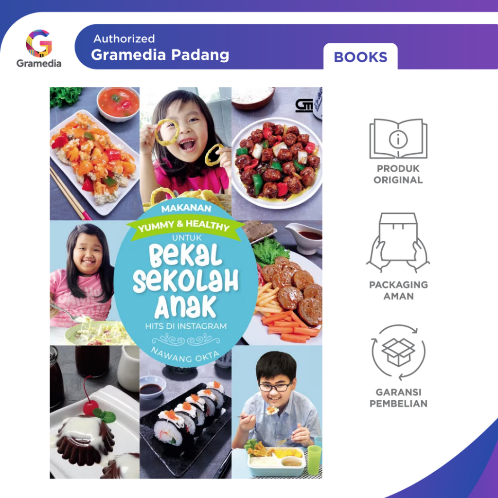 Gramedia Padang - Yummy & Healthy Food for Hit อุปกรณ์การเรียนสําหรับเด็ก