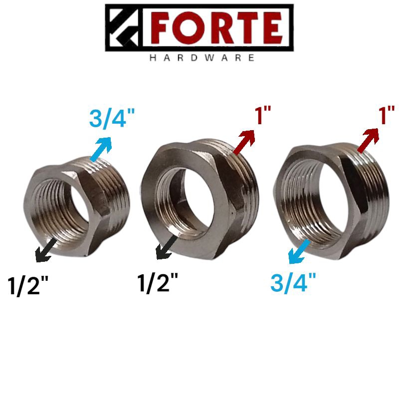 Vlok Ring SS / Vlok Ring 1/2" x 3/4", 1/2" x 1", 3/4" x 1" Stainless Steel / Vlock Ring, Overloop Ve