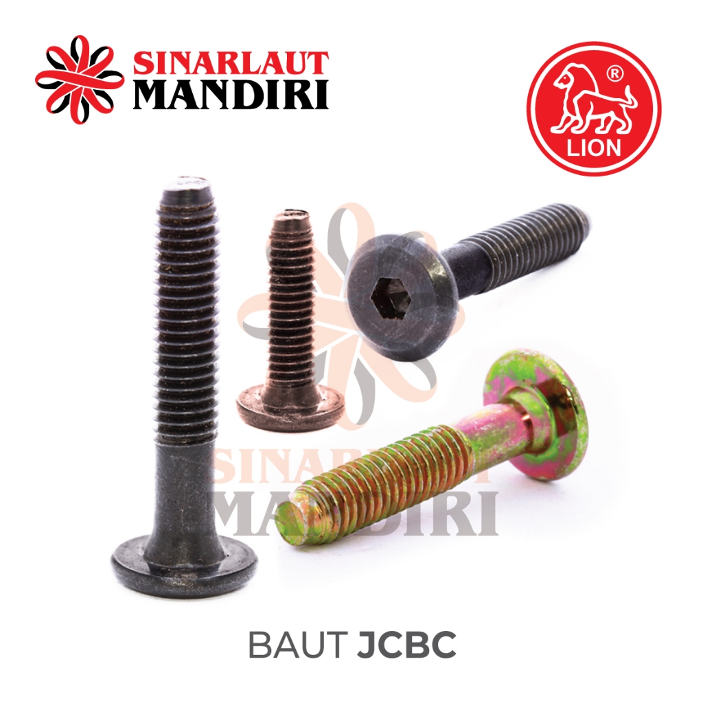 JCBC Yellow Bolt / JCBC Bolt M 6 x 30 "ECER"