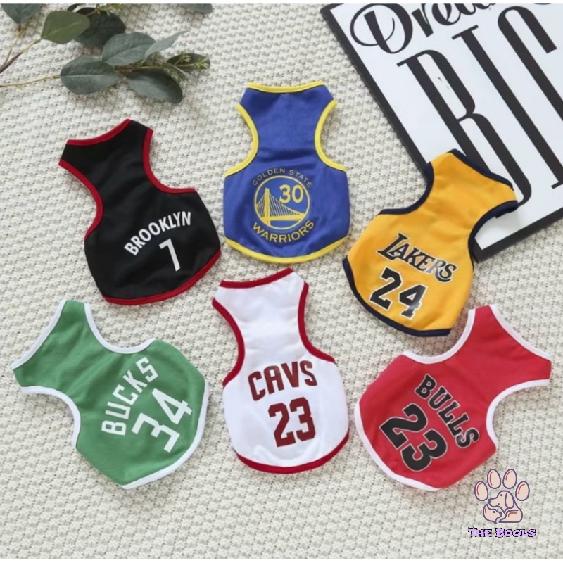 (The Bools) เสื้อบาสเก็ตบอล NBA สําหรับสุนัขและแมว Anabul / เสื้อบาสเก็ตบอล NBA เสื้อผ้ากีฬาสําหรับส