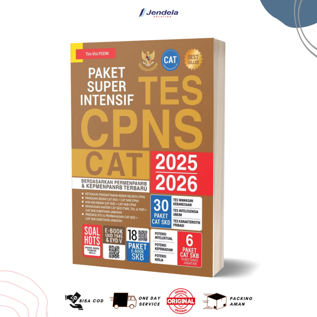 แพ็คเกจ Super Intensive สําหรับ CPNS CAT Test 2025/2026