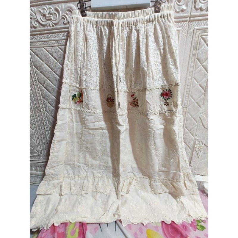 [ READY ] LADY SHOP HARAJUKU LACE SKIRT