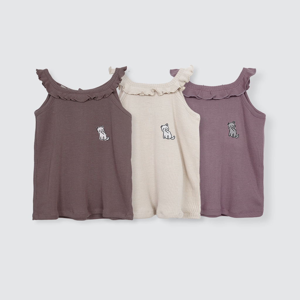 Kiddiposh - Koemi Ruffle Tee by Aora Torie