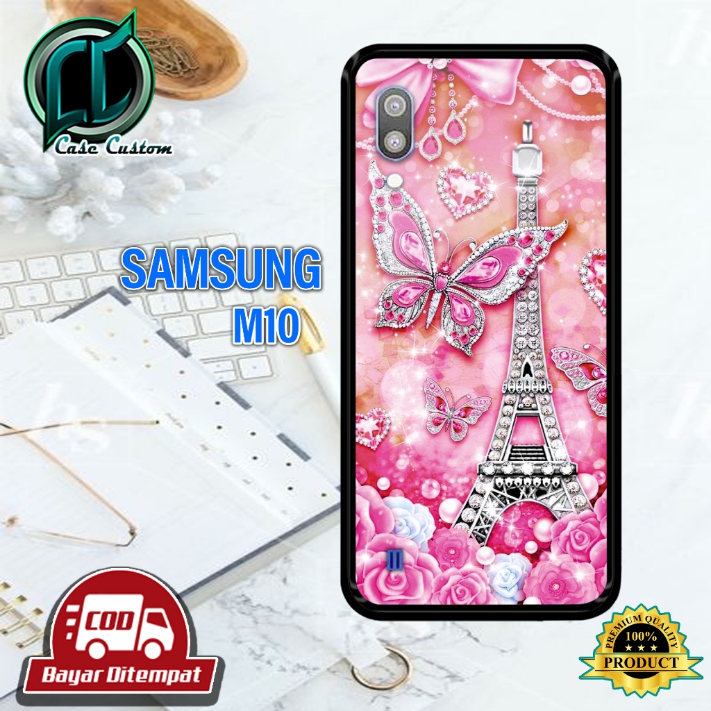 SAMSUNG M10 Case สามารถใช้สําหรับโทรศัพท์ทุกประเภท ยัง [PARIS Motif] _เคสเงาล่าสุด _เคสแบบกําหนดเอง_