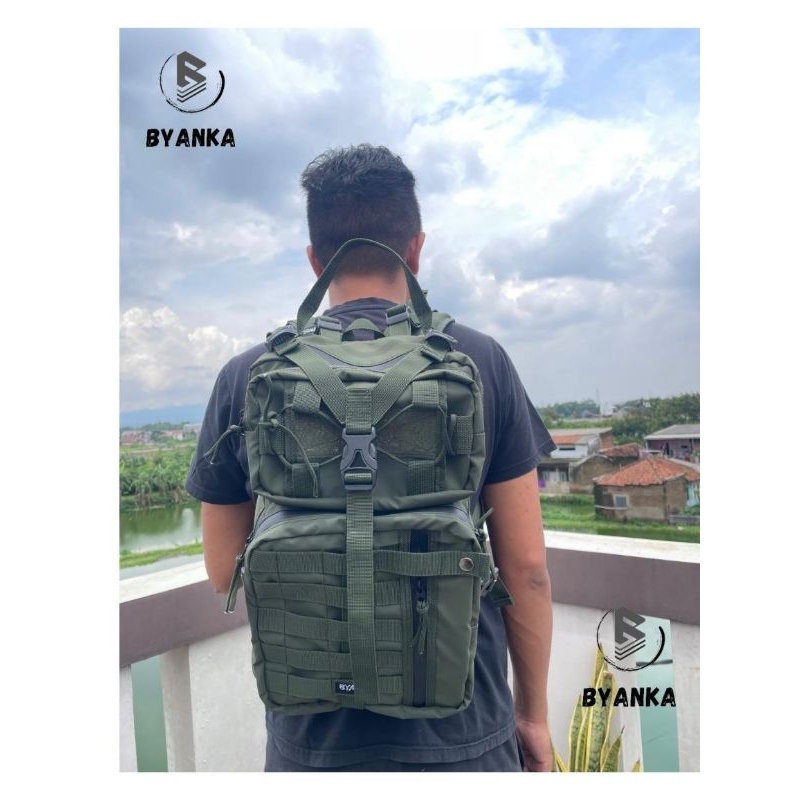 Byanka - Lebanon ARMY Tactical Waterproof Backpack // New Waterproof Lebanon Backpack with 35 ลิตร