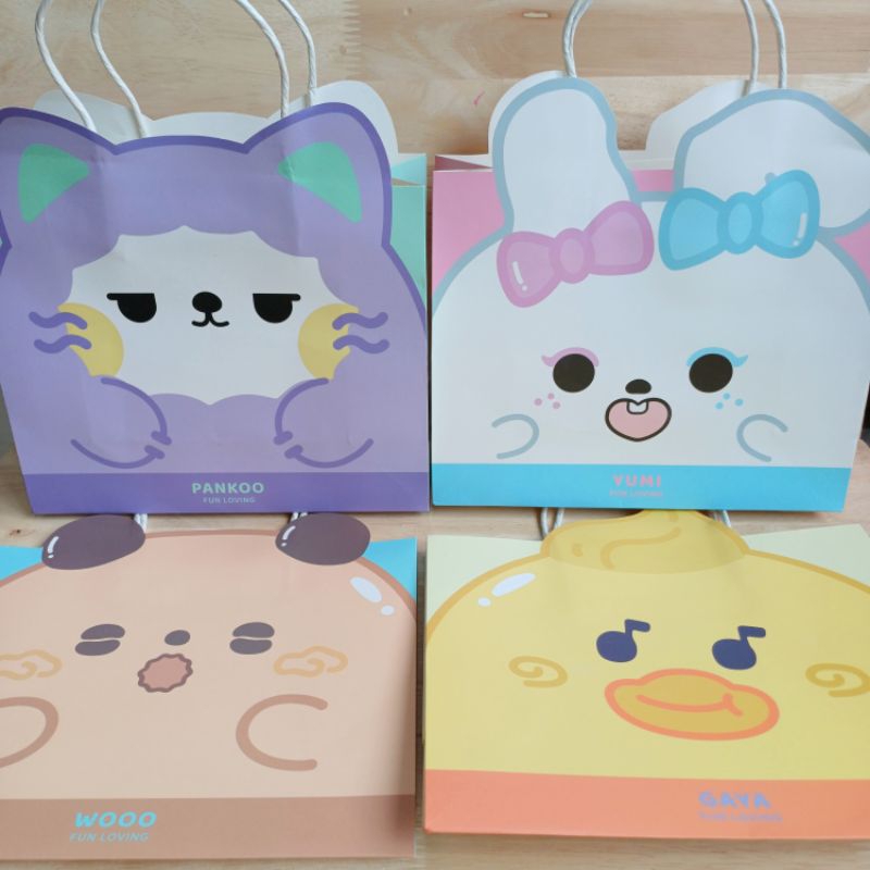 Paperbag ถุงของขวัญ FUN LOVING ANIMAL 4227D7