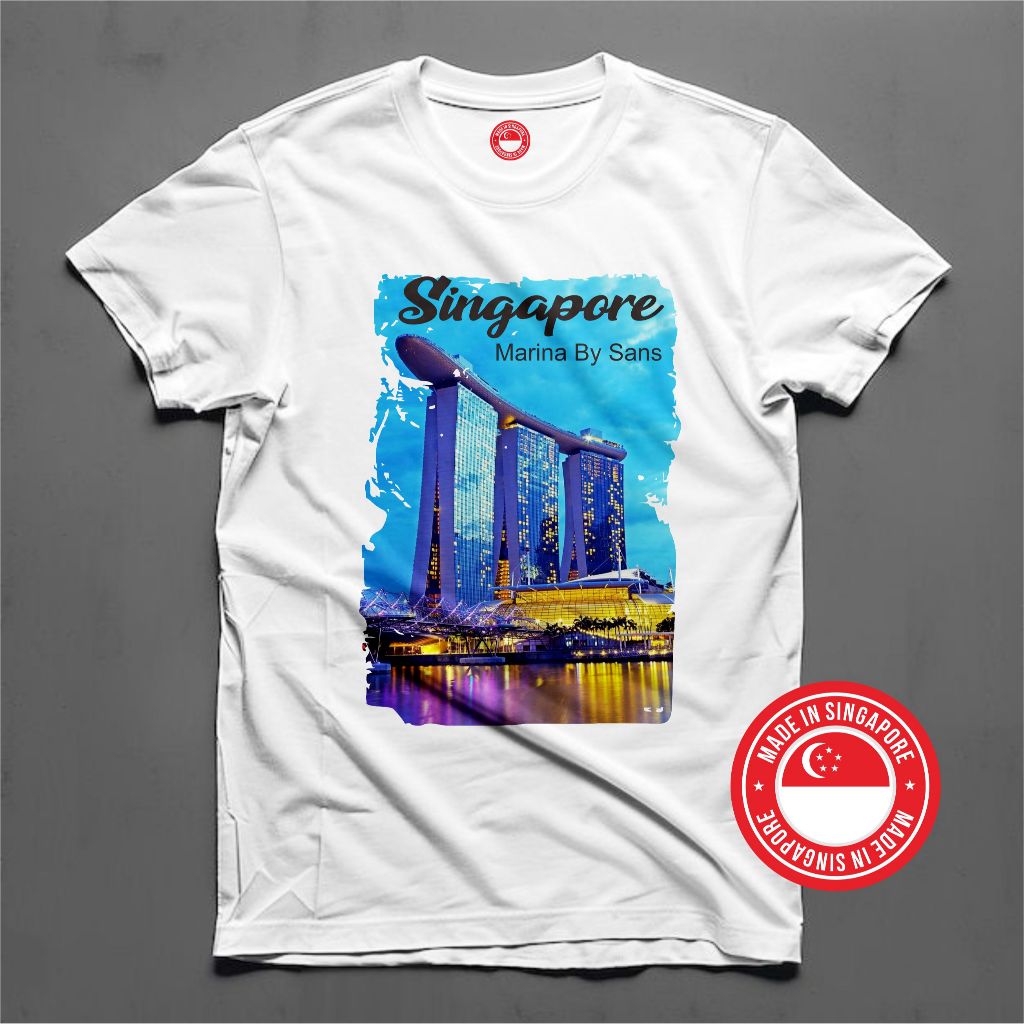 เสื้อยืด Marina Distro By Sans สินค้าสิงคโปร์ ของที่ระลึก