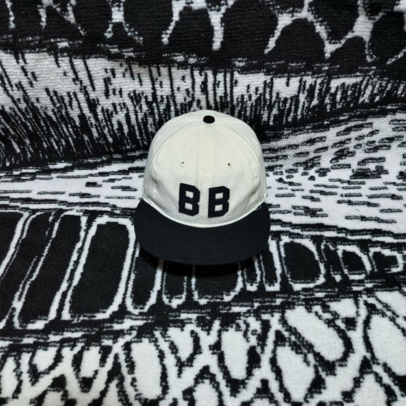 หมวกไหมพรมโลโก้ preloved ebbets field ดั้งเดิม