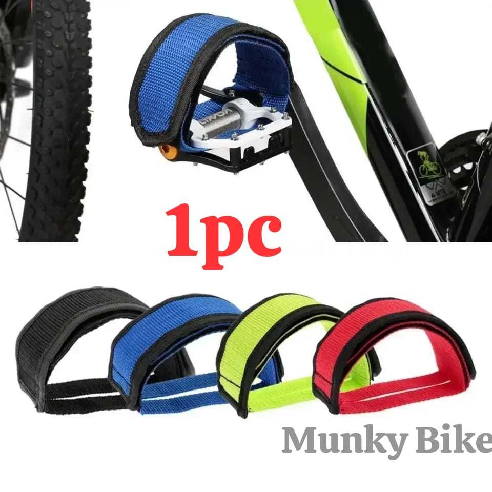 Riderace Strap Clip Belt Pedal Fixie Bike Gear Foot Strap Belt Pedal Bycicle