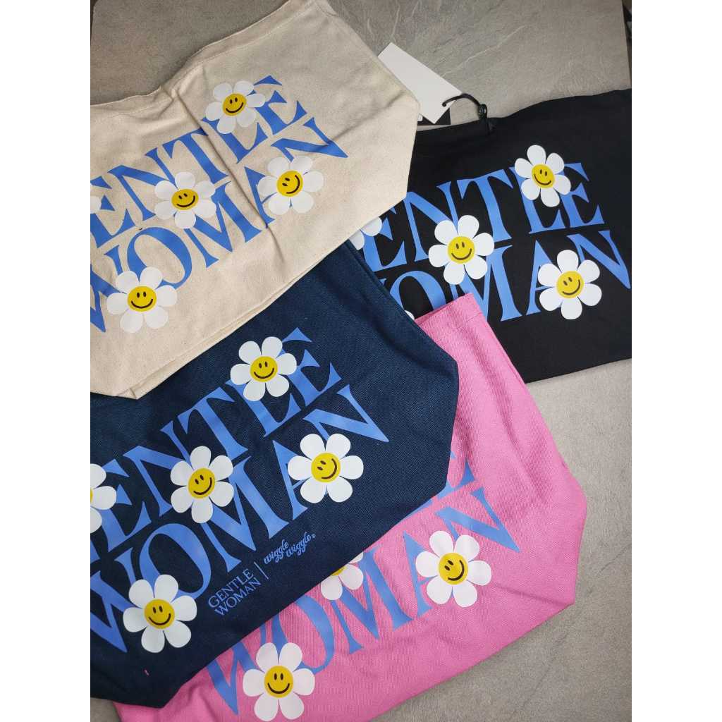Totebag LARGE Gentlewoman Wiggle Flower Thailand Jastip GW52