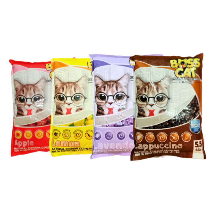 BOSS CAT 5.5 Litter Scented Clumping CAT Litter
