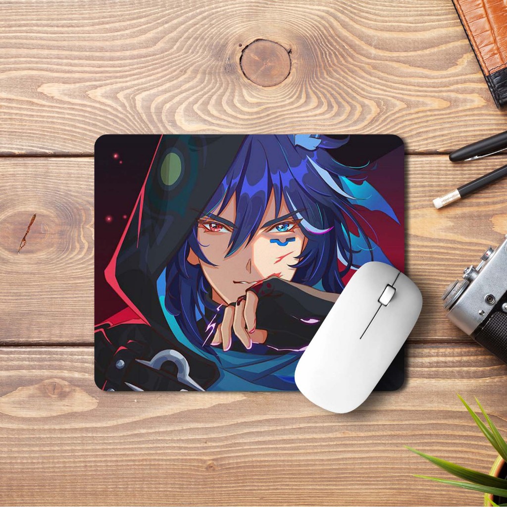 [7 DESIGN] แผ่นรองเมาส์อนิเมะ ORORON GENSHIN IMPACT / แผ่นรองเมาส์อนิเมะ ORORON GENSHIN IMPACT