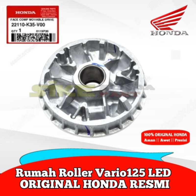 22110-K35- V00 Roller Housing Vario 125 Led Esp ORIGINAL HONDA OFFICIAL