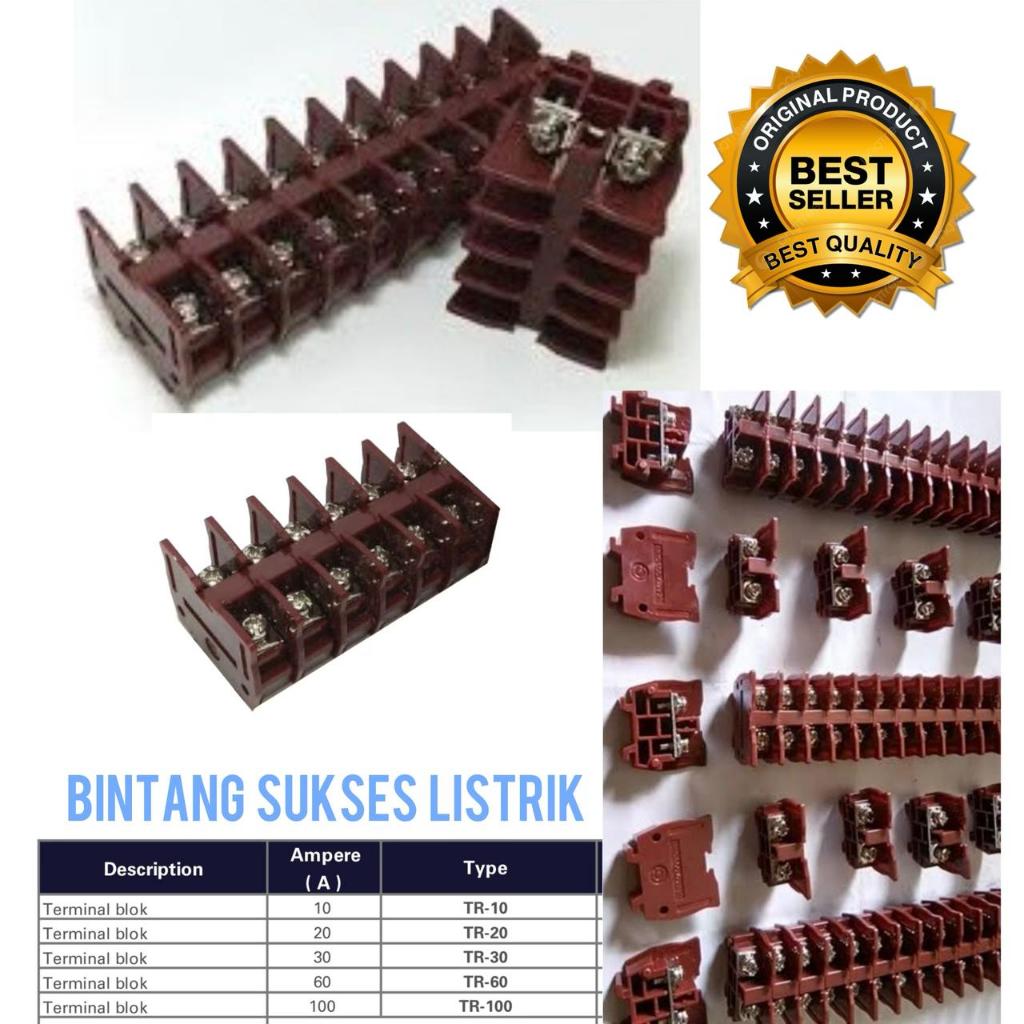 ORIGINAL Terminal Block TR 10A 20A 30A 60A 100A TERMINAL Block TR-10 TR-20A TR-30A TR-60A TR-100A