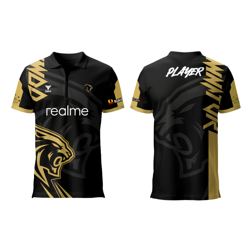 DRX Wear Jersey Dominator Team Official NFC สีดํา