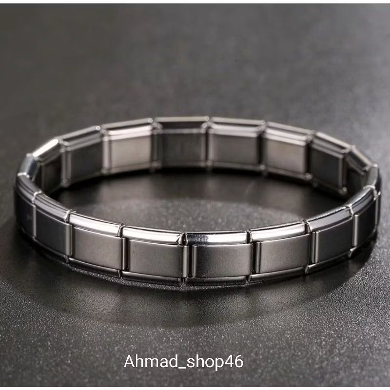 ONJI BRACELET / SILVER WATCH CHAIN BRACELET / CHAIN BRACELET TITANIUM BRACELET / TITANIUM BRACELET ร