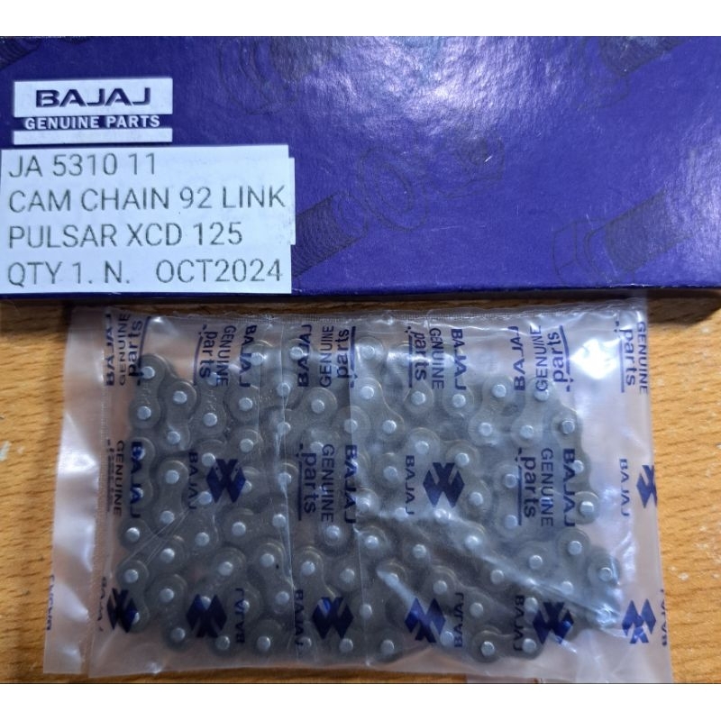 MESIN ORIGINAL PULSAR XCD125 โซ่เครื่องยนต์