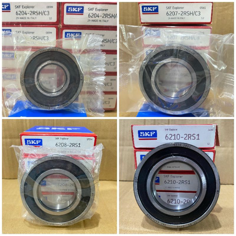 แบริ่ง 6204 6207 2rsh/c3 6208 6210 2rs1 SKF