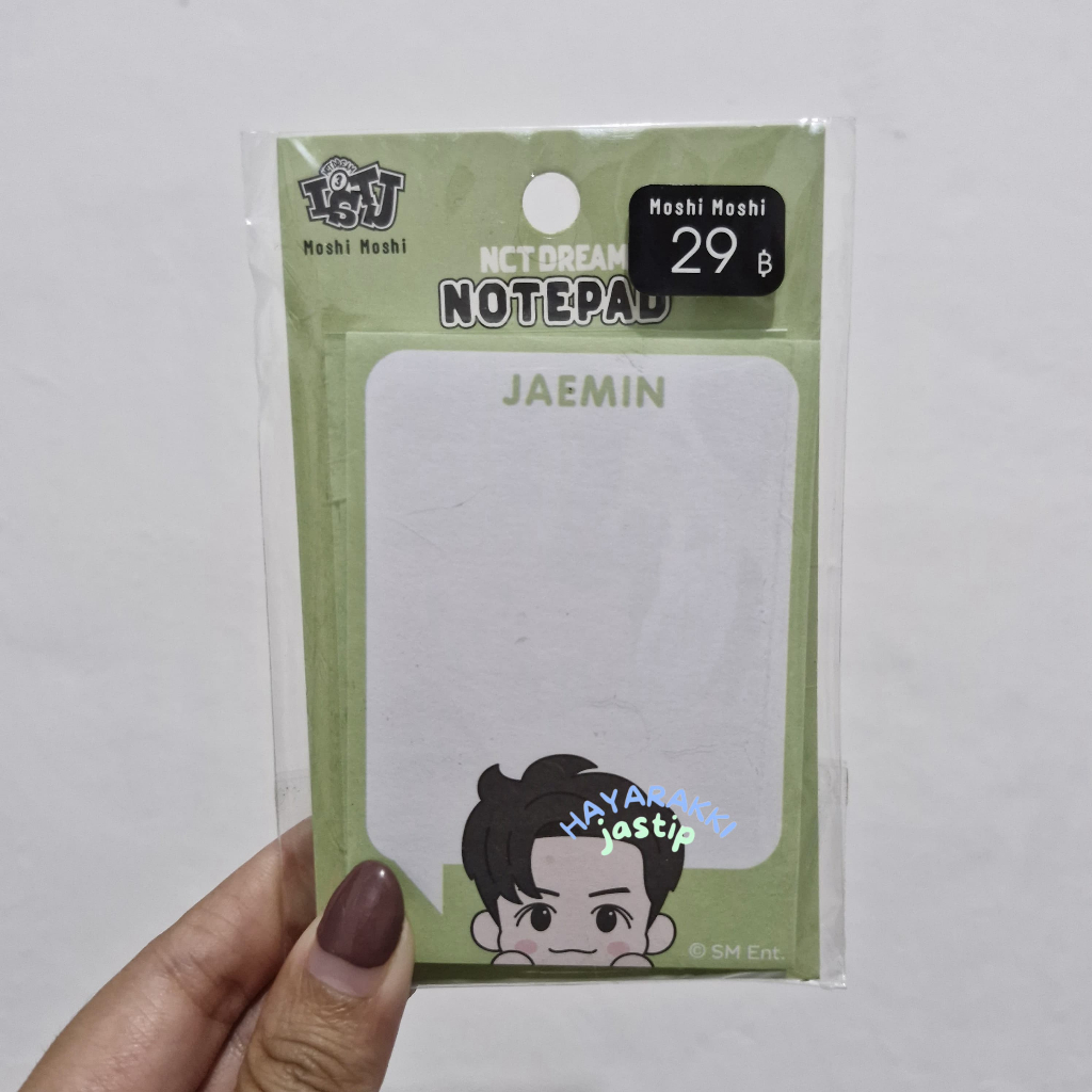 Moshi Moshi Thailand x NCT DREAM ISTJ - Notepad Jaemin