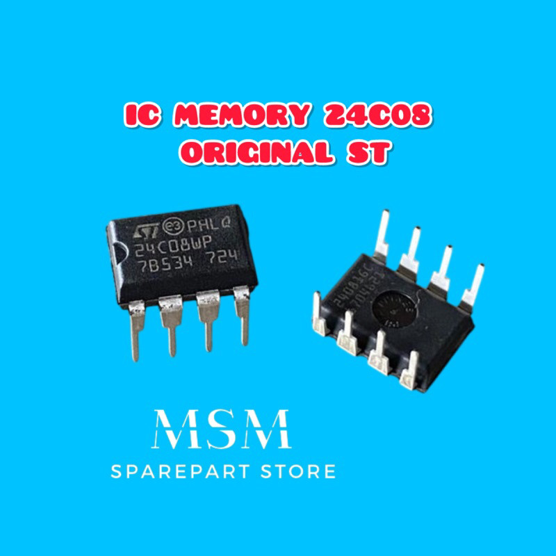 ไอซี MEMORY 24C08 ORIGINAL ST