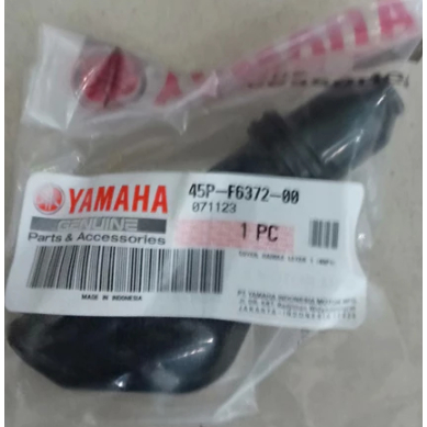 ฝาครอบ HANDLE LEVER 1 (45P1) / RUBBER CLUTCH HANDLE - BYSON / WR 155 (45P-F6372-00) / ฝาครอบยาง YAMA