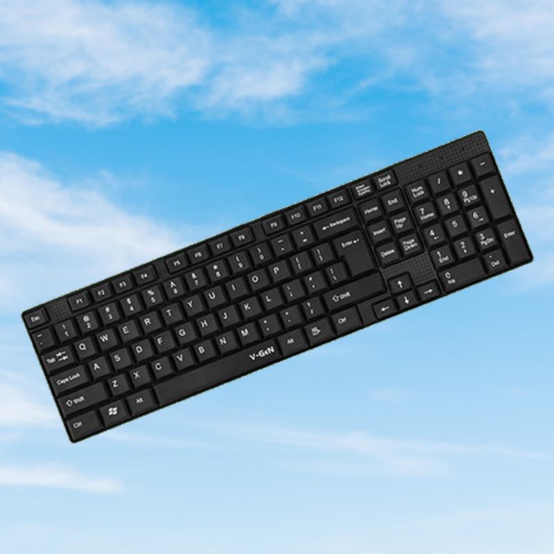 VGEN VKB02 คีย์บอร์ด VARED USB MULTI MEDIA ดั้งเดิม