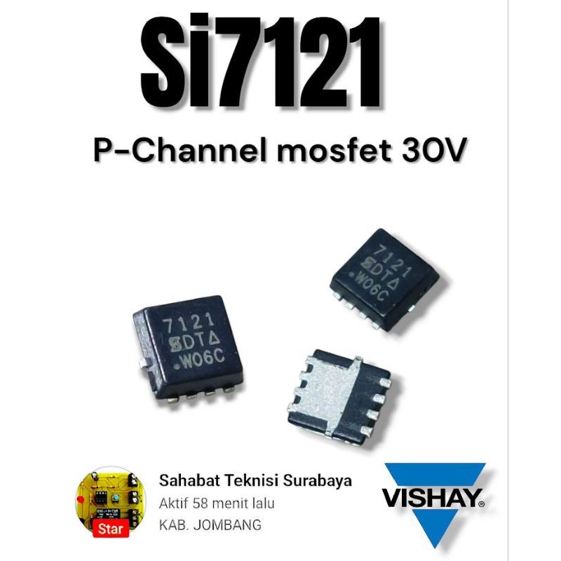 Mosfet Si7121 mosfet P-Channel Si7121DN AO7403 (การถ่ายทอด)