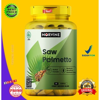 Norvine Saw Palmetto DHT Blocker isi 60 Capsules BPOM