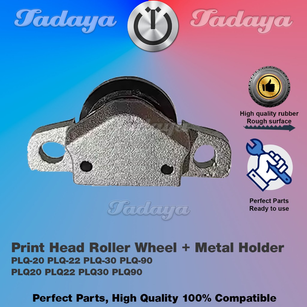 Epson PLQ20 PLQ22 PLQ30 หัวลูกกลิ้งล้อยางเครื่องพิมพ์หัวพิมพ์ฐานโลหะผู้ถือใหม่ทั้งหมด PLQ 20 / PLQ 2