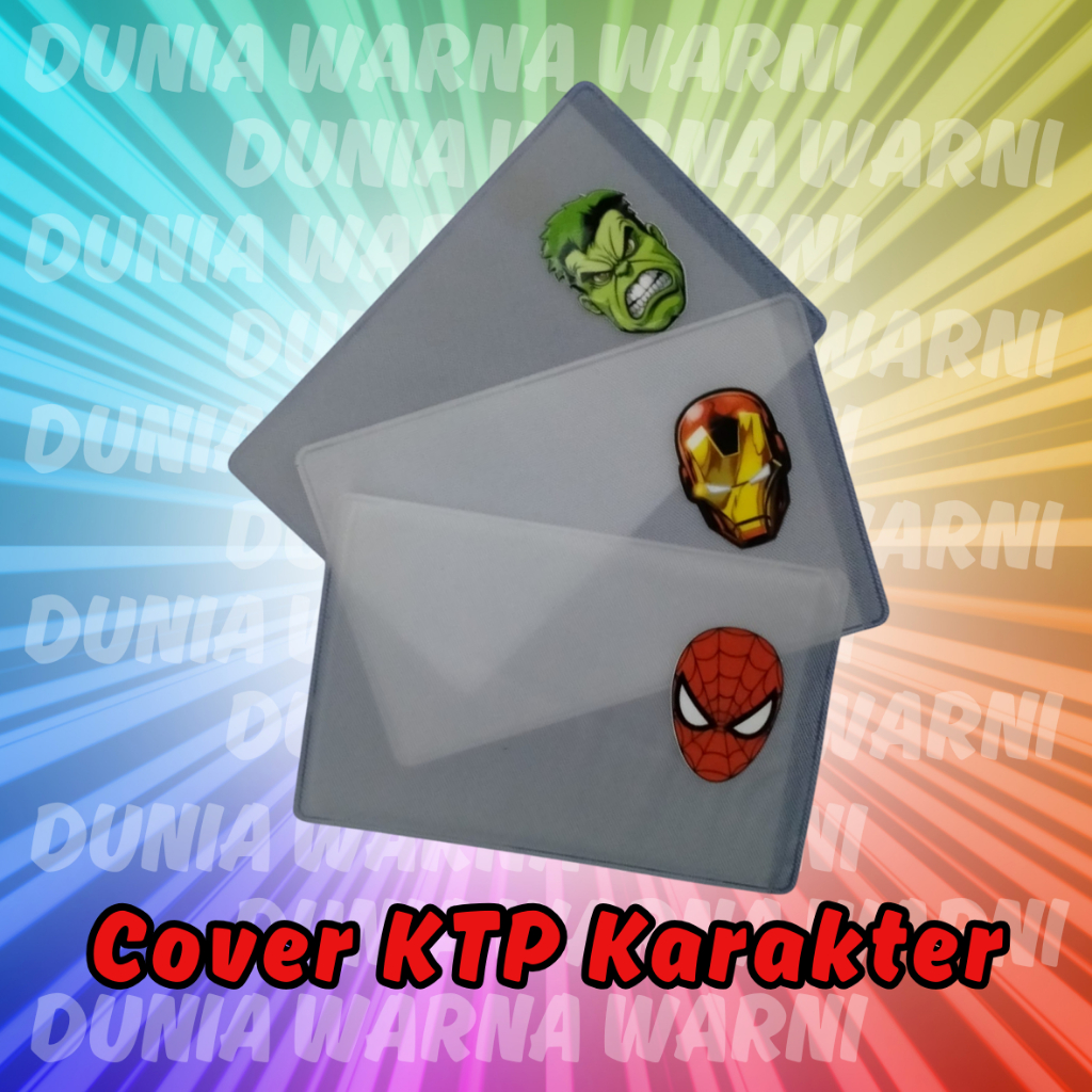 Character KTP Cover / KTP Cover / KTP Cover / KTP Protector / Unique / Cute / Anti-Scratch
