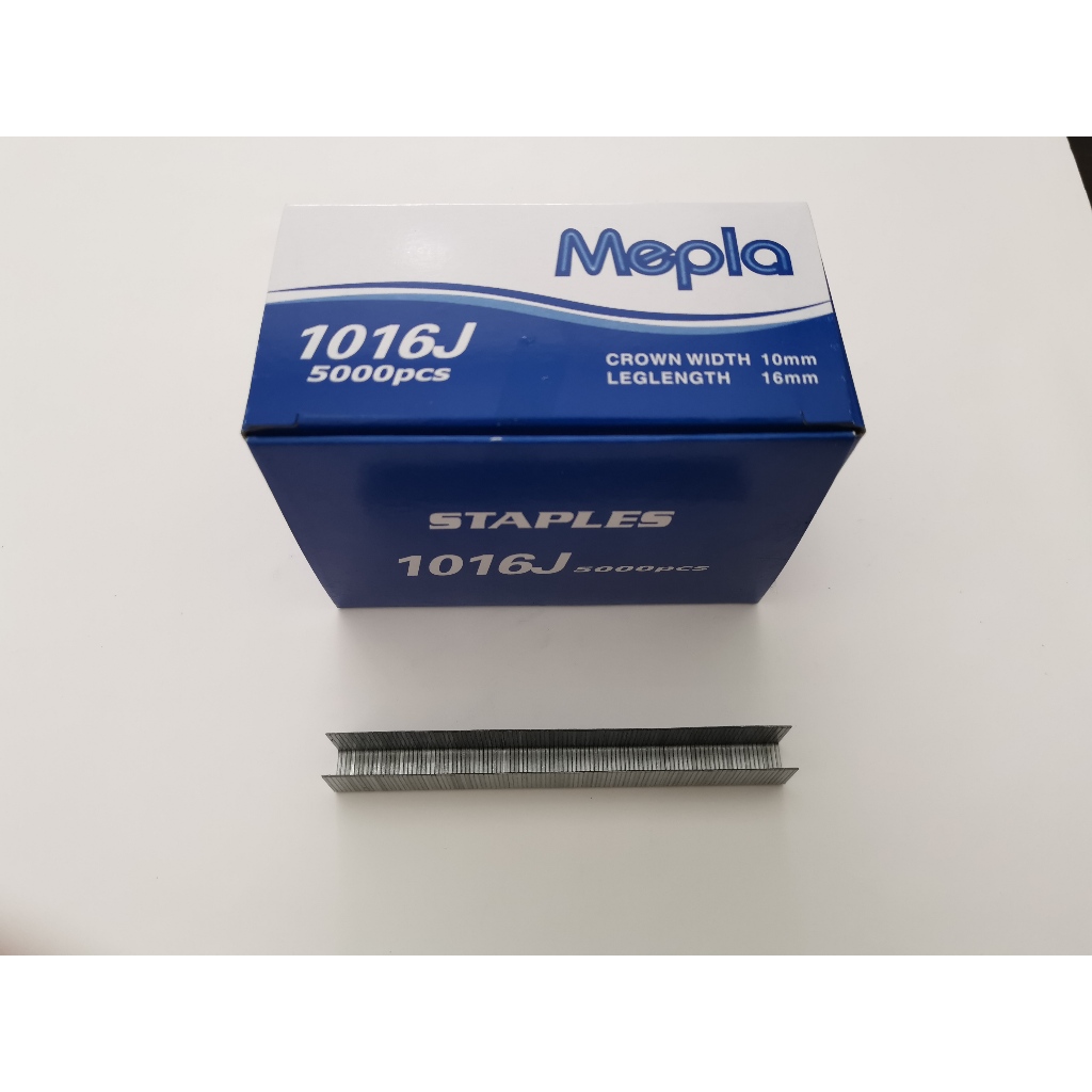 ลวดเย็บกระดาษ MEPLA สีฟ้า 1016J