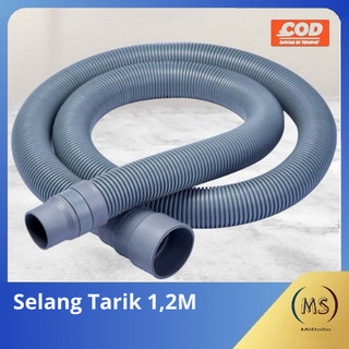 SELANG TARIK PEMBUANGAN AIR MESIN CUCI 1,2M ABU ABU/SELANG TARIK MESIH CUCI 2-1 TABUNG SEMUA MERK