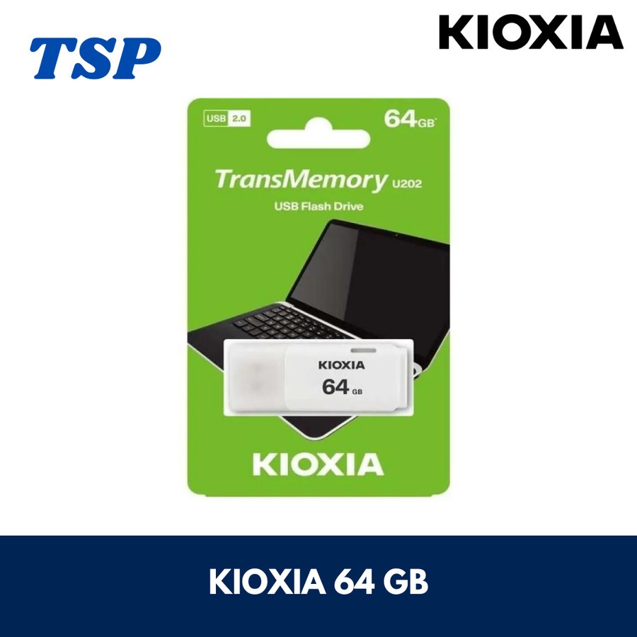 Flashdisk KIOXIA 64GB Transmemory U202 USB 2.0 64 GB FD KIOXIA