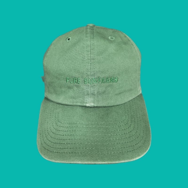 HIJAU Simple Hat 47 - สีเขียวขวด