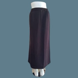 ROK SPAN SEKOLAH BELAH BELAKANG/MAXY KERJA HITAM PUTIH COKLAT BIRU SMP ABU SMA