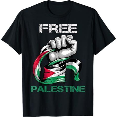 เสื้อยืด Palestine เสื้อ Palestine ฉันรักฟรีธง Palestine บันทึก Gaza Strip Palestine เสื้อยืด