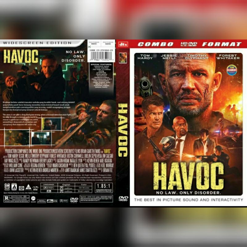 DVD Havoc 2025 (Tom Hardy)