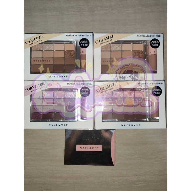 Wakemake Eyeshadow Pallate เฉด 14 Caramel