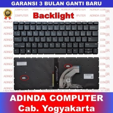 คีย์บอร์ด Hp Probook 430-G6 435 G6 435-G7 435 G7 Backlight Backlite Backlit