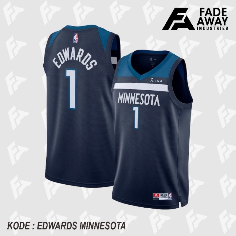 EDWARDS MINNESOTA BASKETBALL JERSEY 1