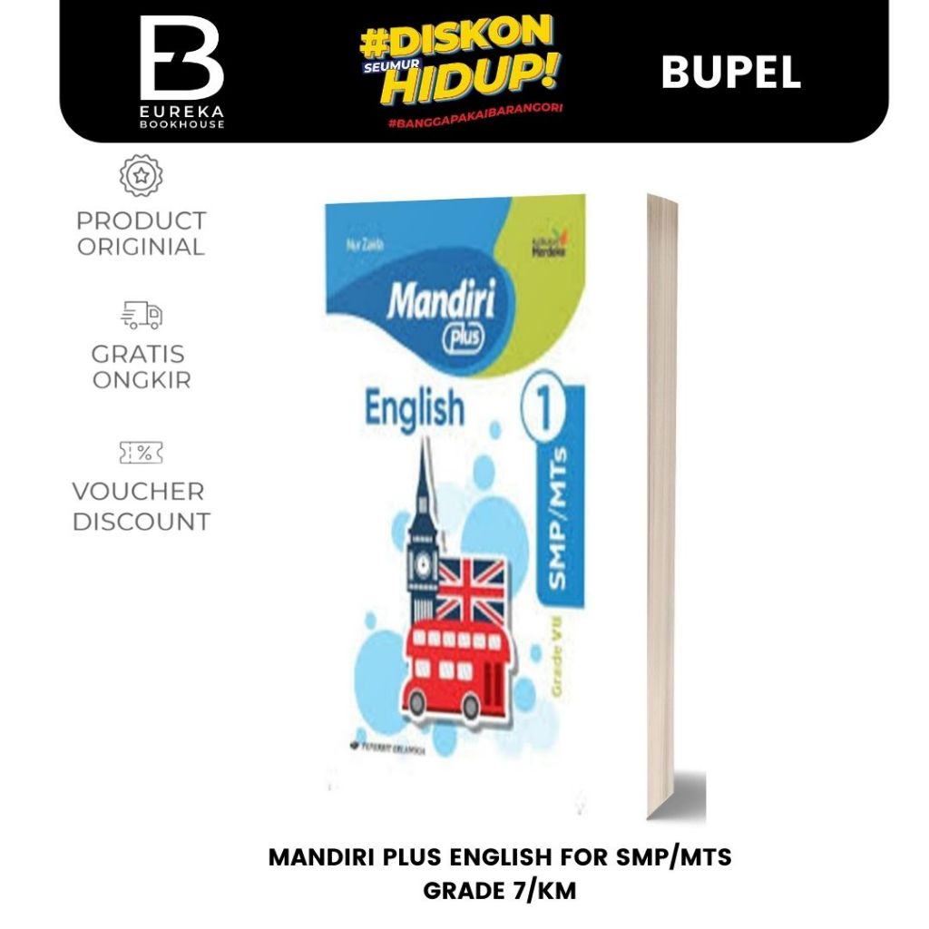 RALANGGA - MANDIRI PLUS ENGLISH สําหรับ SMP/MTS GRADE 7/KM