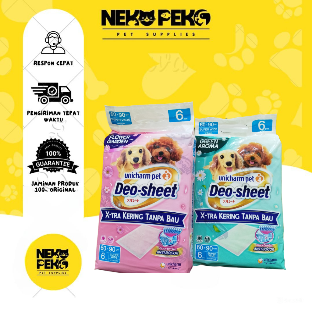 Unicharm Pet Deo Sheet Super Wide Dog Size (6 ชิ้น)