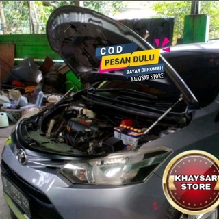 MESIN TOYOTA VIOS GEN 3 / VIOS GEN3 diy HOOD HYDRAULIC