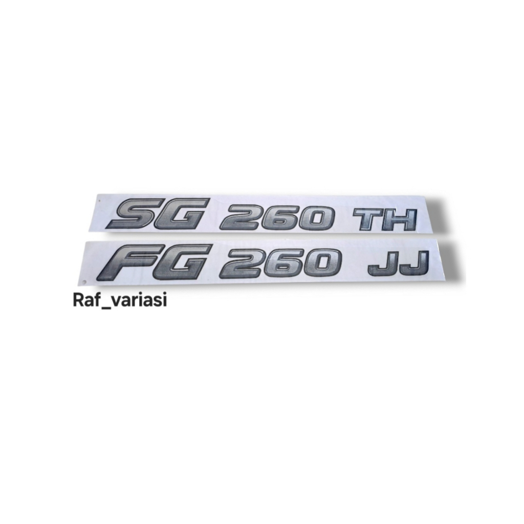 สติ๊กเกอร์ Hino SG 260 TH / สติ๊กเกอร์ Hino FG 260 JJ / สติ๊กเกอร์ Hino 500