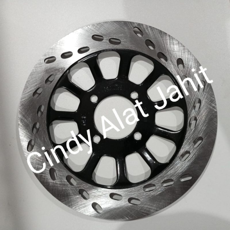 จานดิสก์เบรกหน้า (OSK) SHOGUN 110 ยี่ห้อ OSK ด้านหลังด้านหน้า