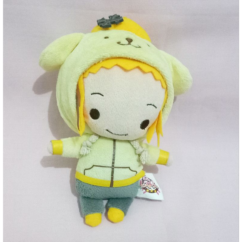 ร้านอาหาร Tokimeki Kyoya Date Sanrio Pompompurin Anime Plush Tokimeki Memorial Girl Side