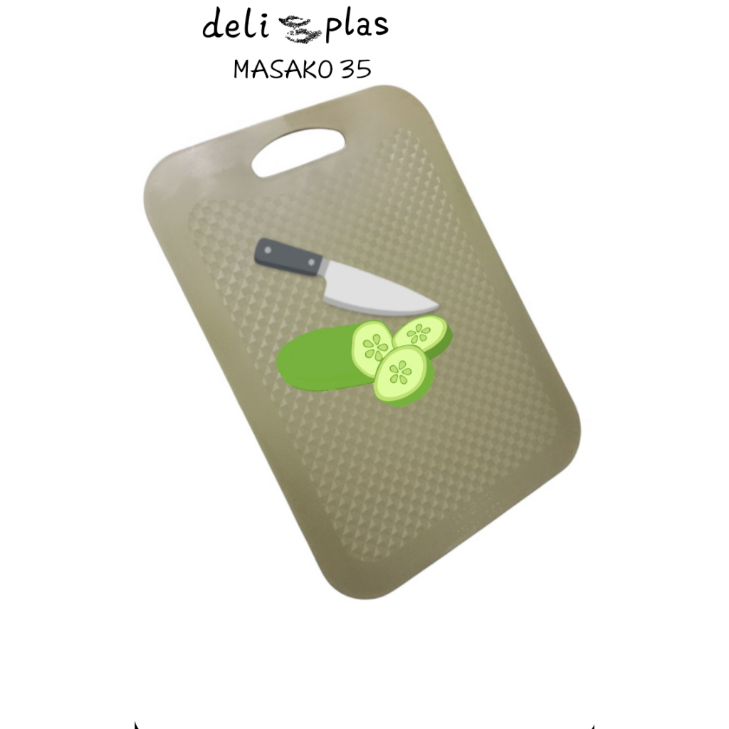 MULTIPURPOSE CHOPPING BOARD / MASAKO 35 CHOPPING BOARD / 2 ด้าน ANTI-SLIP CHOPPING BOARD