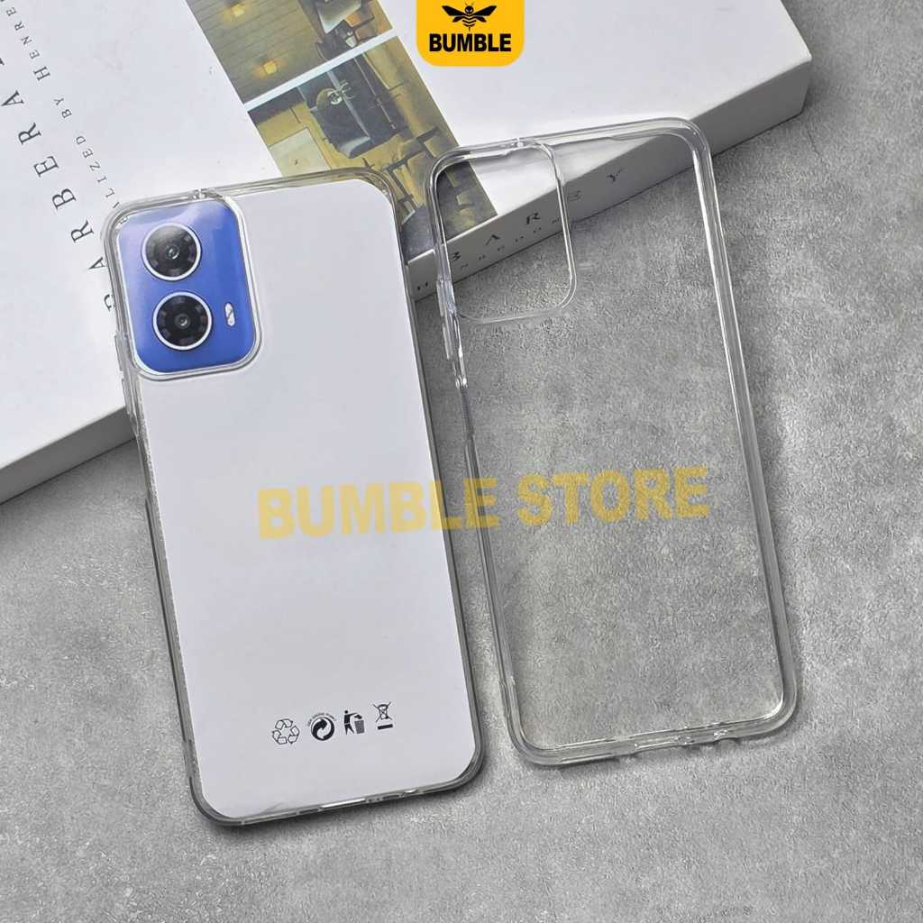 Bumble - Moto G45 Softcase Clear Case Bening 2.0mm Case Moto G45