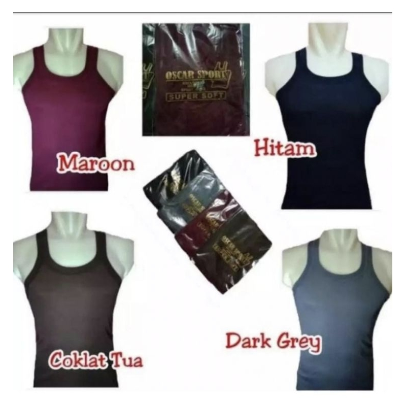 เสื้อยืดภายใต้ผู้ชาย OSCAR SINGLET OSCAR